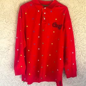 Men’s Coogi Australia Long Sleeve Polo